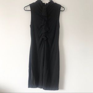 Elie Tahari Black Knee-Length Dress A11